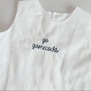 Go Gamecocks diaper set- USC