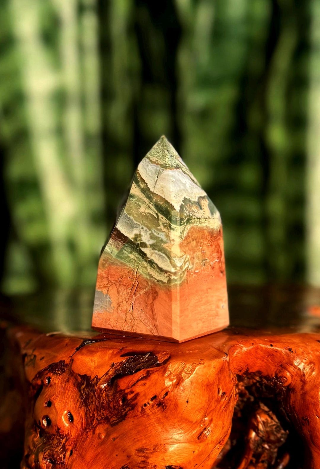 Unicorn Jasper Crystal Point – Rare Madagascar Stone - Etsy