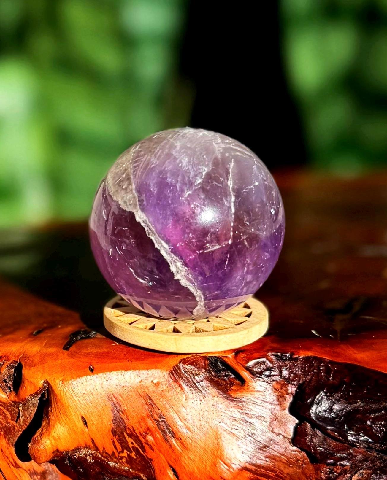 Ametrine Sphere - Etsy