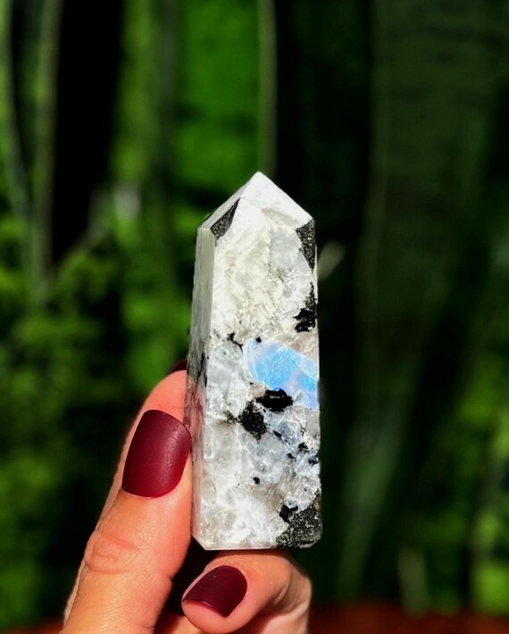 Rainbow Moonstone Crystal Tower - Moonstone Crystal - Etsy