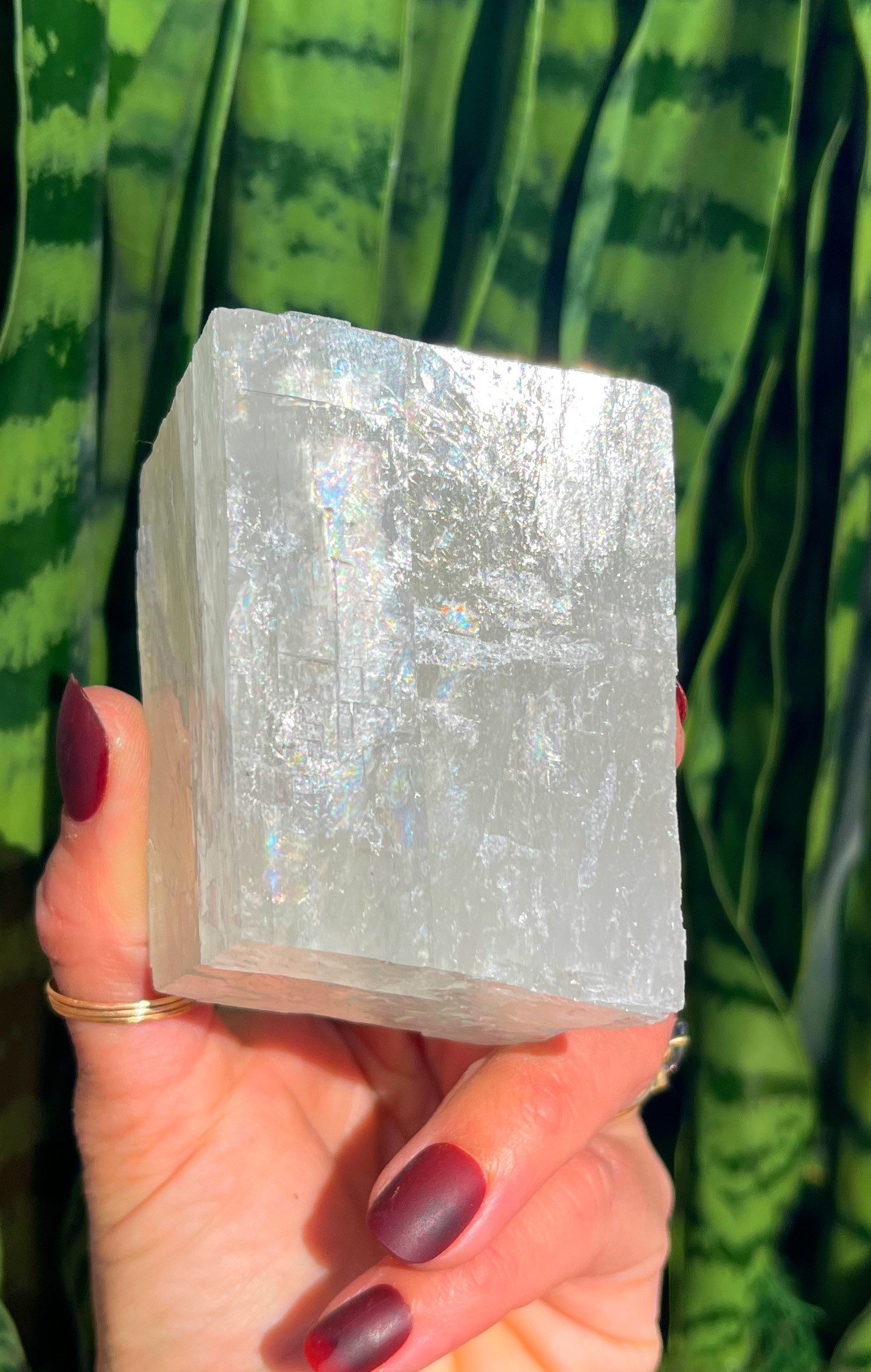 Optical Calcite Cube - for Cleansing & Amplifying Energy - Viking ...
