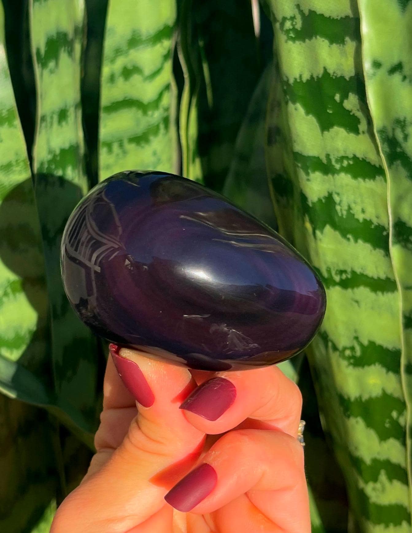 Blue sheen obsidian - Etsy 日本