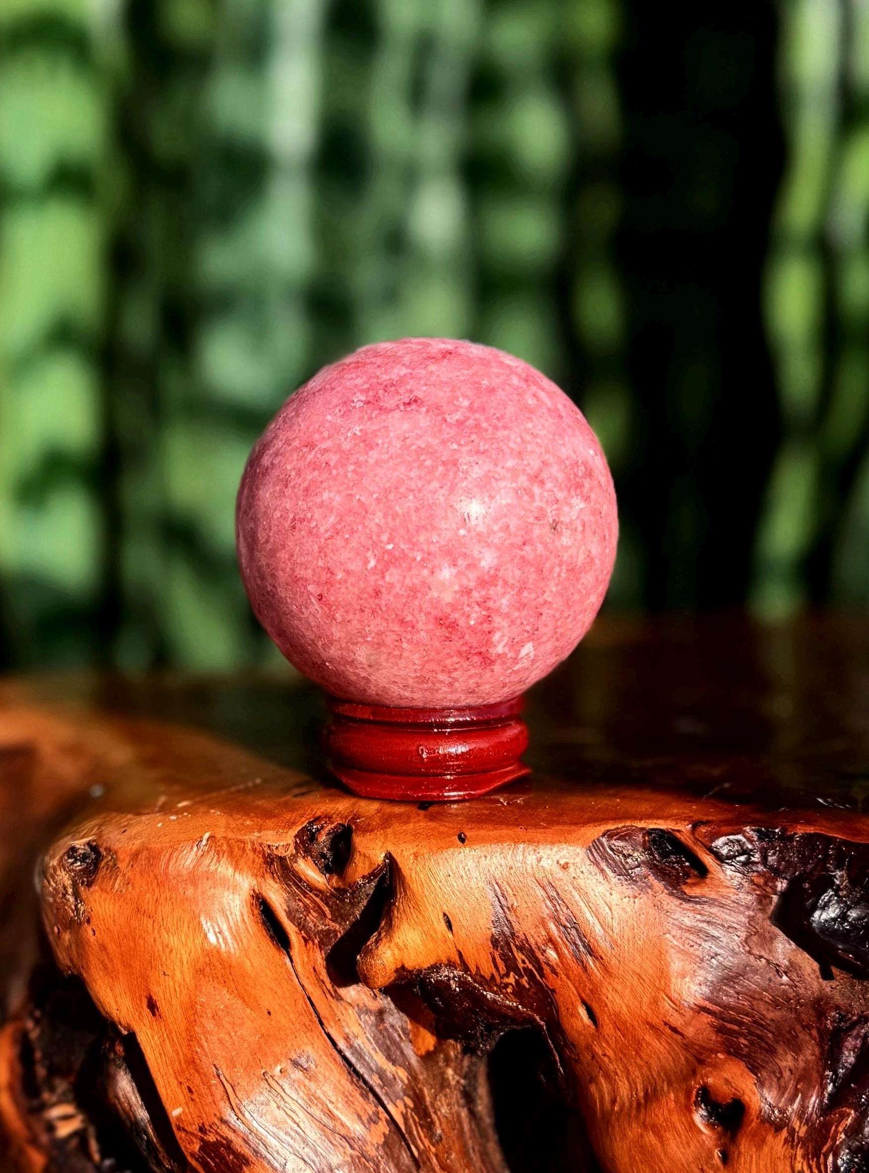 チューライトスフィア♡No.2769 Thulite Sphere - Etsy