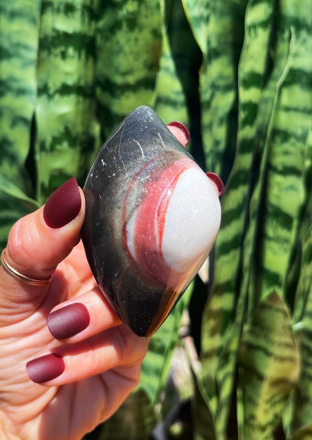 Large Shiva Eye Agate for Protection & Intuition Agate Eye Crystal