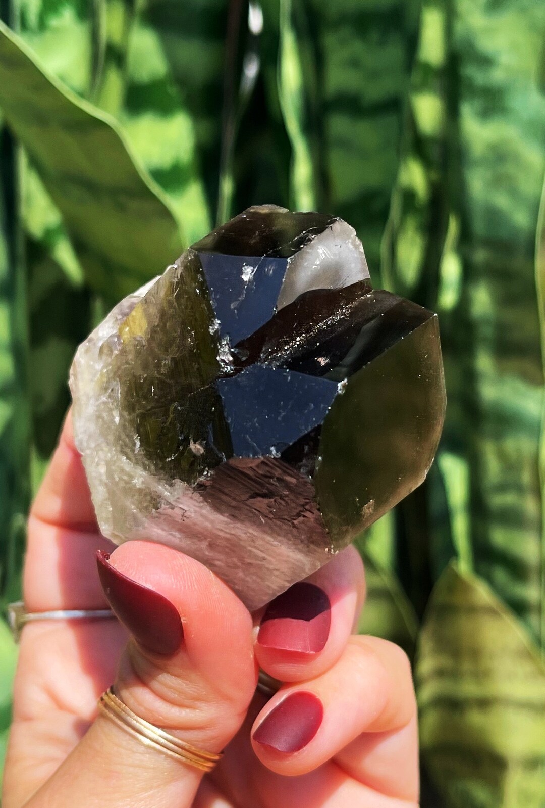 Smoky Quartz Crystal Cluster Root Chakra Crystal smokey Etsy