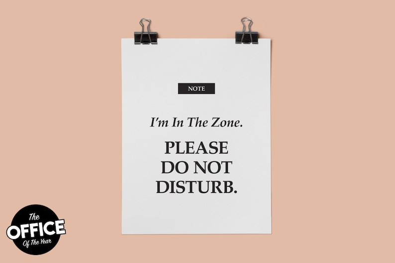 Im Within The Zone. Make sure you Do Not Disturb - Printable Business Indication, Letter Measurement, Portrait, Landscape, 8.5 x 11 - 008 photograph about Printable Do Not Disturb Signs named Im In just The Zone. Be sure to Do Not Disturb - Printable Office environment Indicator, Letter Dimension, Portrait, Landscape, 8.5 x 11 - 008