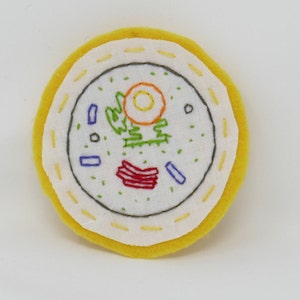Embroidered Animal Cell Patch