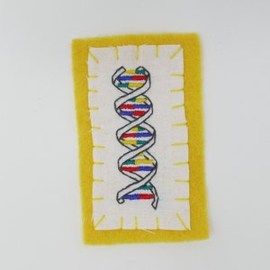 Embroidered DNA Patch