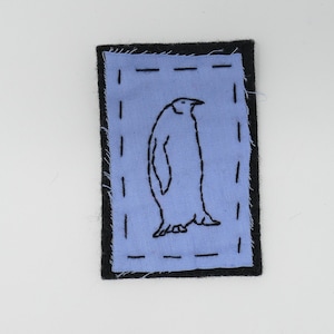 Embroidered Penguin Patch