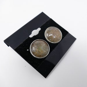 Galaxy Universe Stars Space Stud Earrings