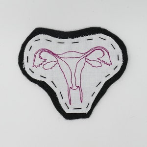 Embroidered Uterus Patch
