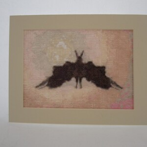 Rorschach Blot Cross Stitch