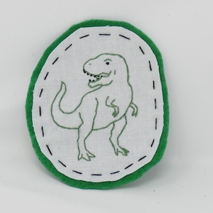 Embroidered Dinosaur T. Rex Patch