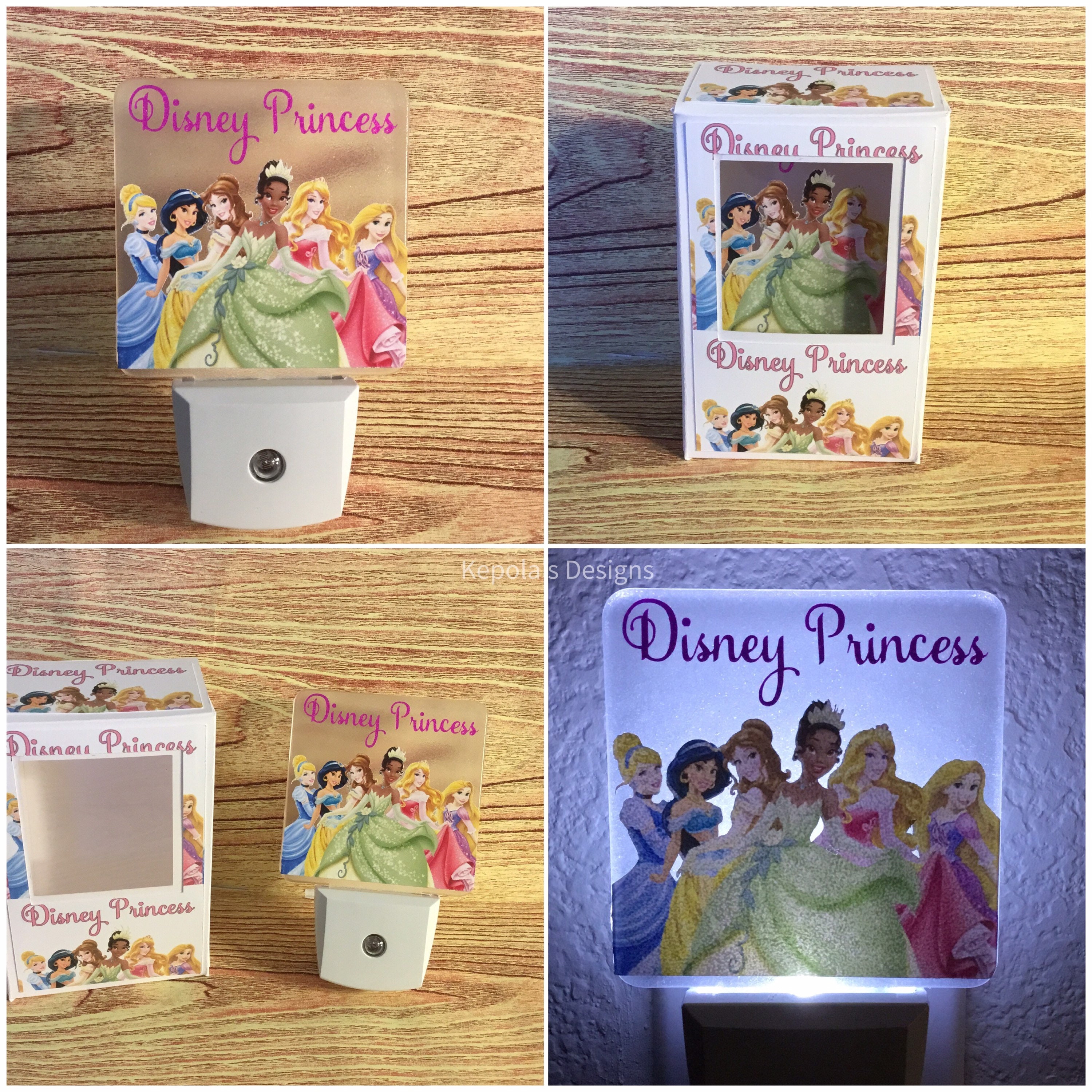 Tiana Night Light LED Night Light Nursery Light Disney Etsy