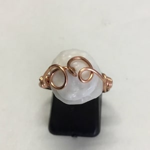 Puka Shell Spiral Wrap, Wire Wrapped Jewelry, Molokai Puka Shell, Puka Shell, Cone Seashell, Hawaiian Seashell, Hawaiian Puka Shell