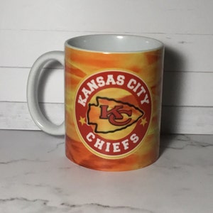 Kansas City Chiefs Coffee Mug, Chiefs Coffee Mug, Sports Team Coffee Mug, Personalized Coffee Mug, Kansas City Chiefs Mug