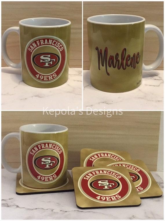 San Francisco 49ers 2-pc. Ceramic Mug Set