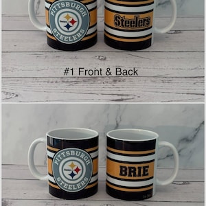 Pittsburgh Steelers Coffee Mug, Pittsburgh SteelersMug, Sports Team Coffee Mug, Personalized Coffee Mug, Pittsburgh Steelers