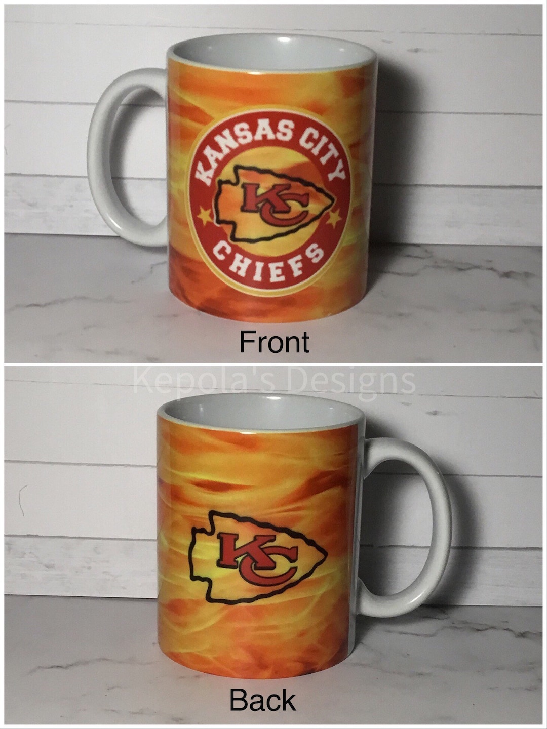 Kansas City Chiefs Coffee Mug, Chiefs Coffee Mug, Sports Team Coffee