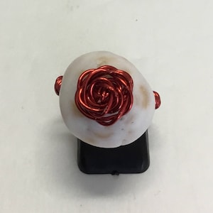 Puka Shell Rose Wrap, Molokai Puka Shell, Puka Shell, Cone Seashell, Hawaiian Seashell, Hawaiian Puka Shell