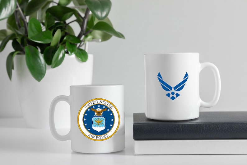 Military Mug, US Air Force Mug, Air Force Mug, Personalize Coffee Mug ...