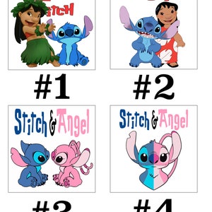 LED Night Light, Stitch  Angel, Night Light, Personalized Night Light, Lilo & Stitch Night Light, Stitch  Angel Night Light