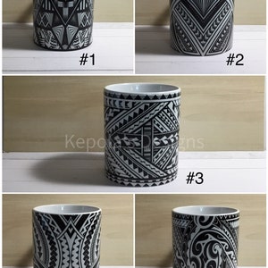Polynesian Tribal Mug, Personalized Mug, Hawaiian Tribal Coffee Mug, Custom Coffee Mug, Hawaiian Tribal Mug, Coffee Mug,