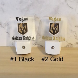 Vegas Golden Knights VGK LED Night Light -  Sweden