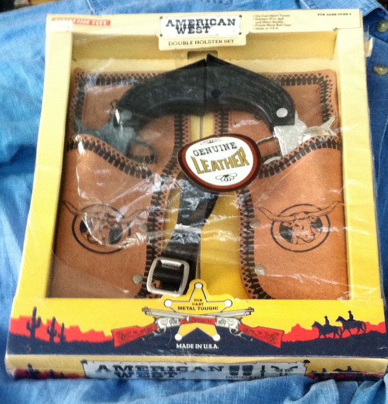 American Western toy guns & Holster Set Etsy