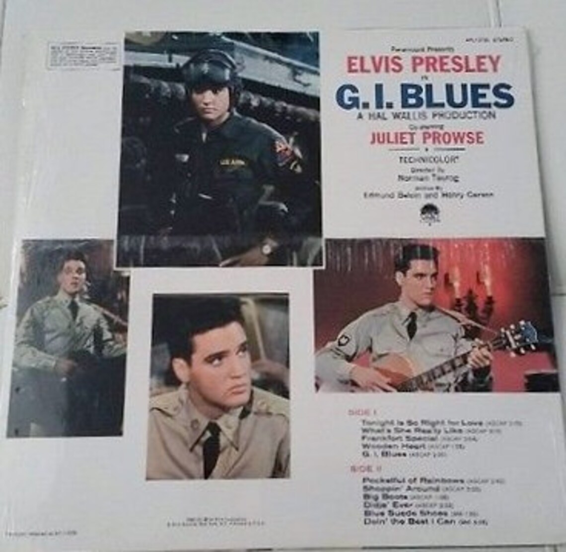 Elvis Presley GI Blues LP RCA Vinyl Record Sealed Etsy