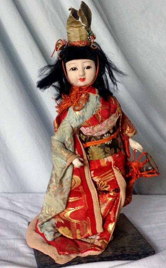 antique geisha dolls