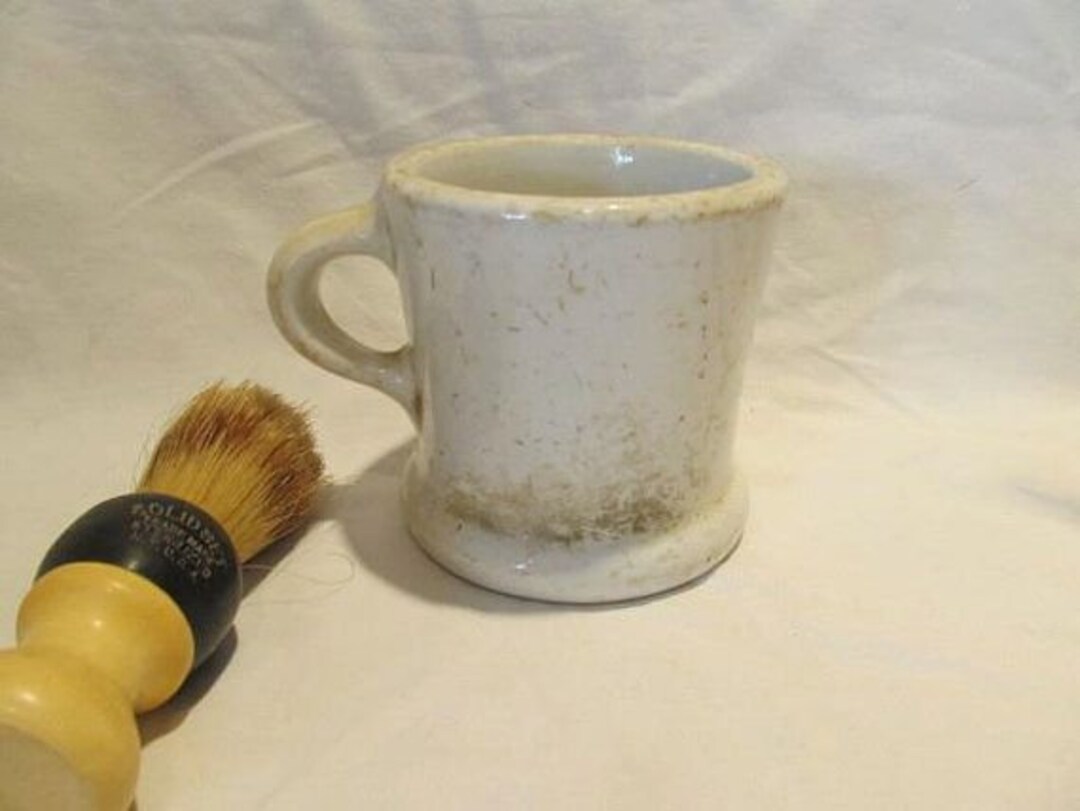 Shaving Mug & Brush of Old Etsy