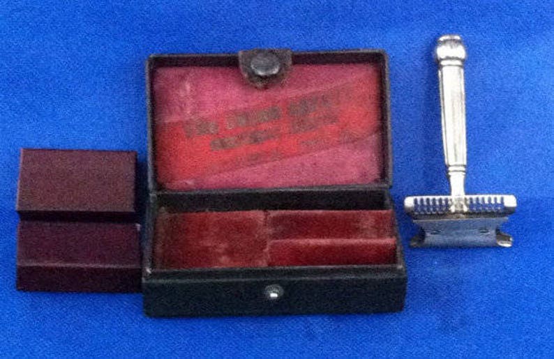 Antique Union Razor/tidioute Safety Razor...single Edge Etsy