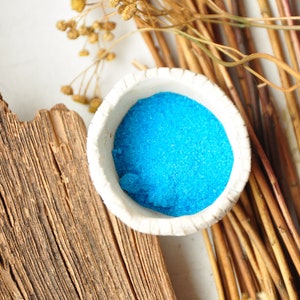 Mordant de cuivre pour teinture naturelle, cristal de sulfate de cuivre