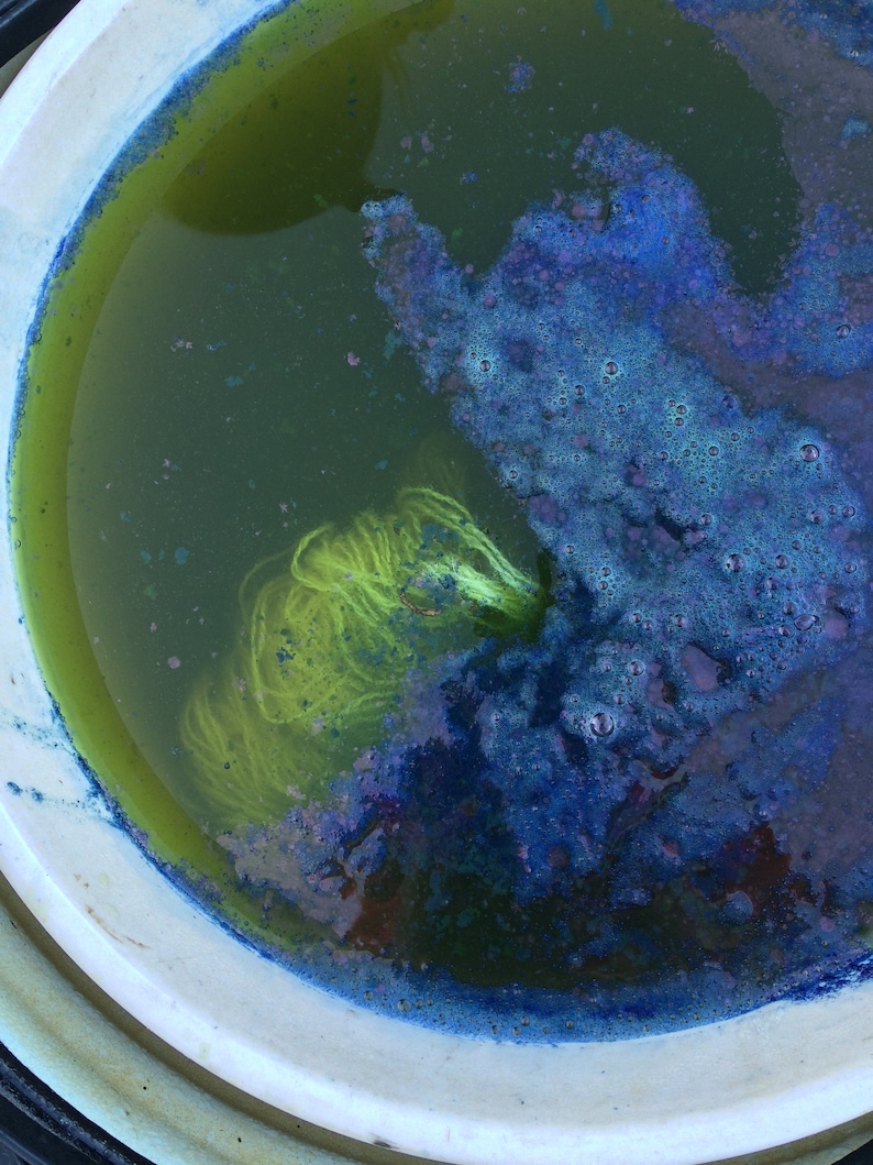 Blue Indigo pigment for natural dyeing, Indigofera Tinctoria powder for plant dyeing, 10 200 g imagem 9