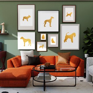 Custom Dog Silhouette, dog silhouette, silhouette art dog, dog silhouette, custom digital silhouette, pet silhouette, pet art, dog art image 9