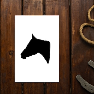 Custom Horse Silhouette, silhouette, silhouette art, horse digital, custom digital silhouette, horse silhouette, pet art, digital download
