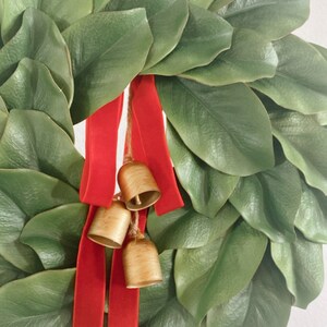 Christmas Bells, Christmas Bow, Christmas Wreath Bow, Christmas Decor, Christmas Wreath Add On