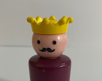 Vintage Fisher Price Little King