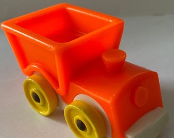 Vintage Fisher Price Little People Riders Train