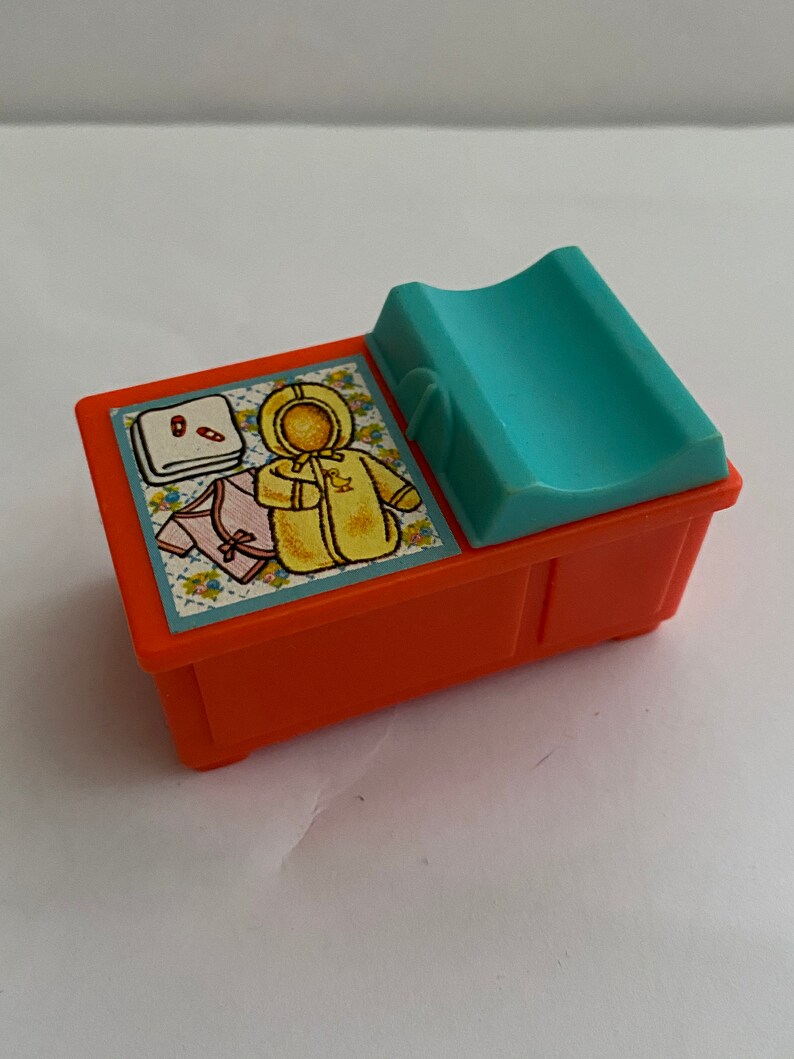 Vintage Fisher Price Baby Changing Table Etsy