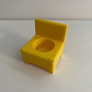 Vintage Fisher Price Little People Leraar Stoel