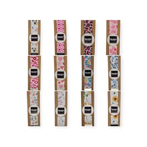 Wristlet faux leather strap keyrings (ideal gift)