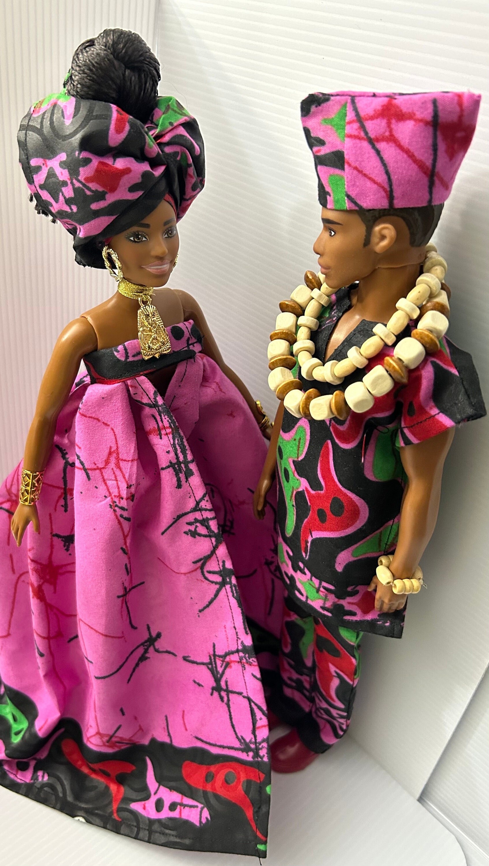 Ensemble Barbie South Africa Dolls of the World OOAK NO DOLL