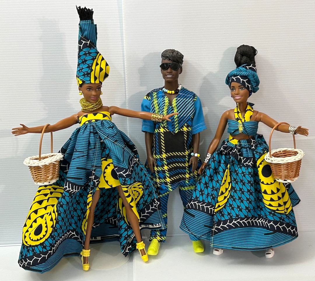 African American Fashionistas Barbies / Ken Dolls Authentic - Etsy
