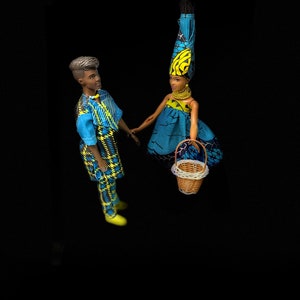 African American Fashionistas Barbies / Ken Dolls - Authentic African
