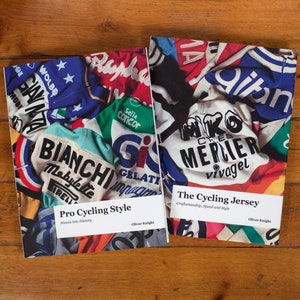 10% SAVING - BOTH 'Pro Cycling Style' and 'The Cycling Jersey'. Coffee table books examining the culture, craft & evolution of cycling style
