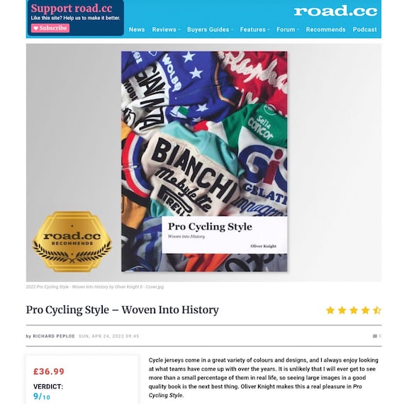 BOOK: Pro Cycling Style - Woven Into History. Hardback Coffee Table Book  Investigating the Allure of the Professional Cyclists Iconic Style - Etsy