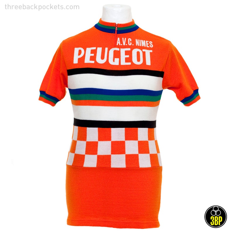 Maillot Peugeot BP Michelin Réplique Champion du monde M Simpson 1965 Woman