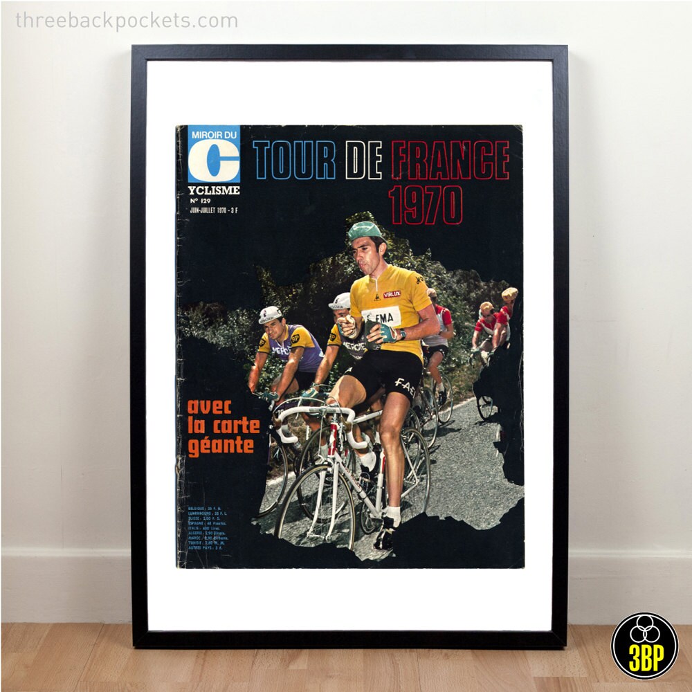 Tour De France 1970 Eddy Merckx Magazne Cover Prnt | Etsy Tour De France 1970 Eddy Merckx Magazne Cover Prnt | Etsy
